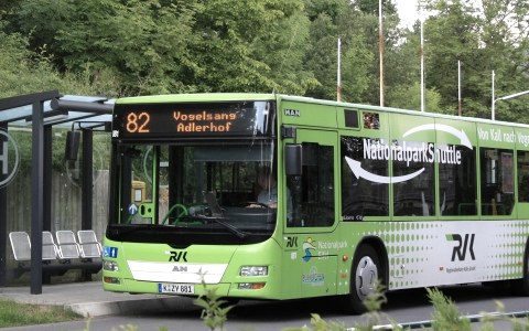 Nationalpark-Shuttle, © Regionalverkehr Köln