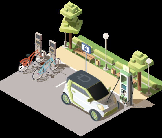evemo mobility hub, © evemo