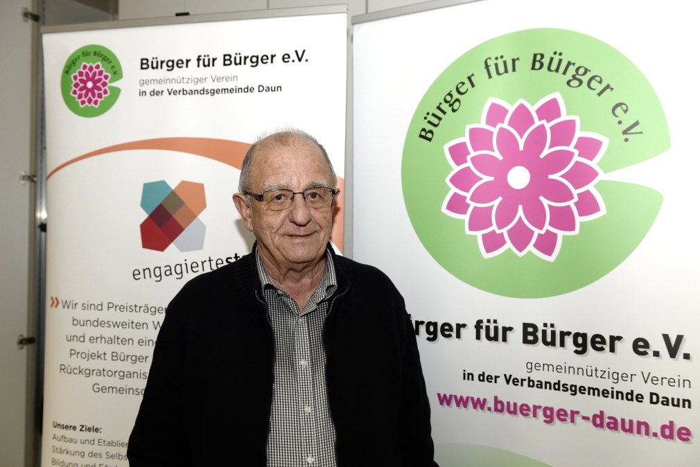Bürger für Bürger e.V. - 1. Vorsitzender Gerd Becker, © Marke Eifel