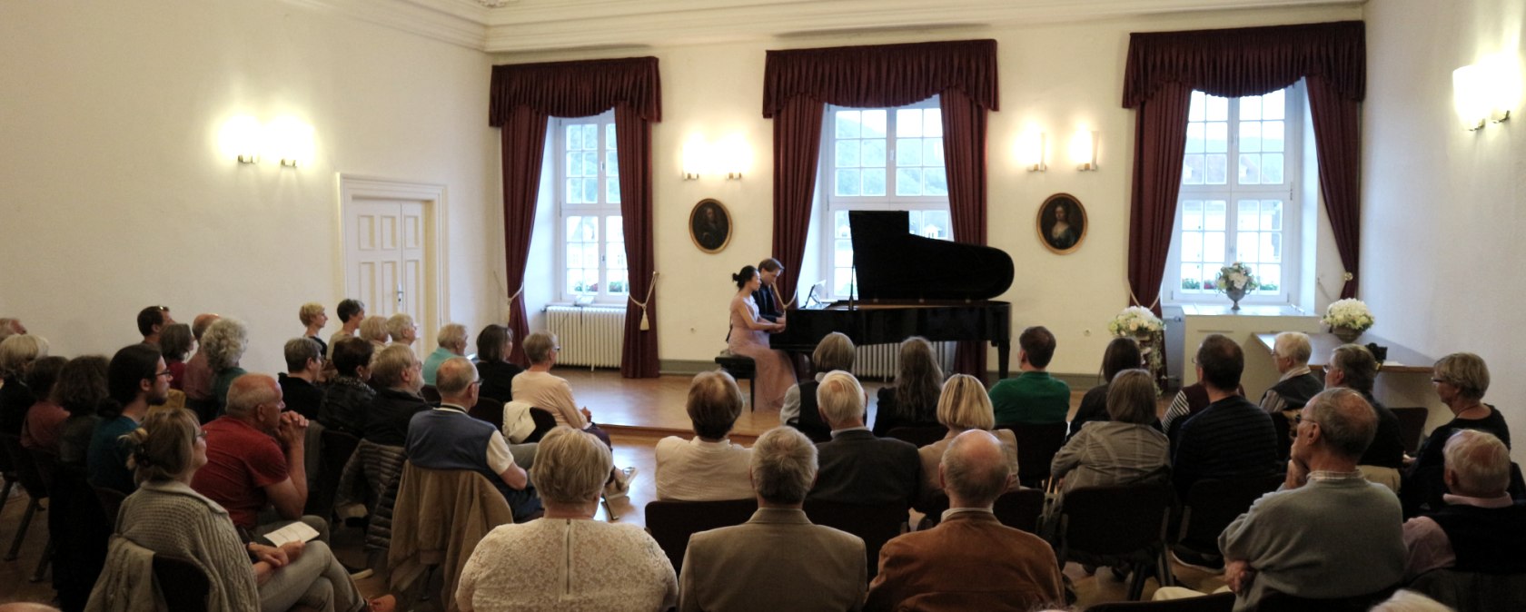 Xin Wang und Florian Koltun im Konzert, © Konzertdirektion Koltun gUG