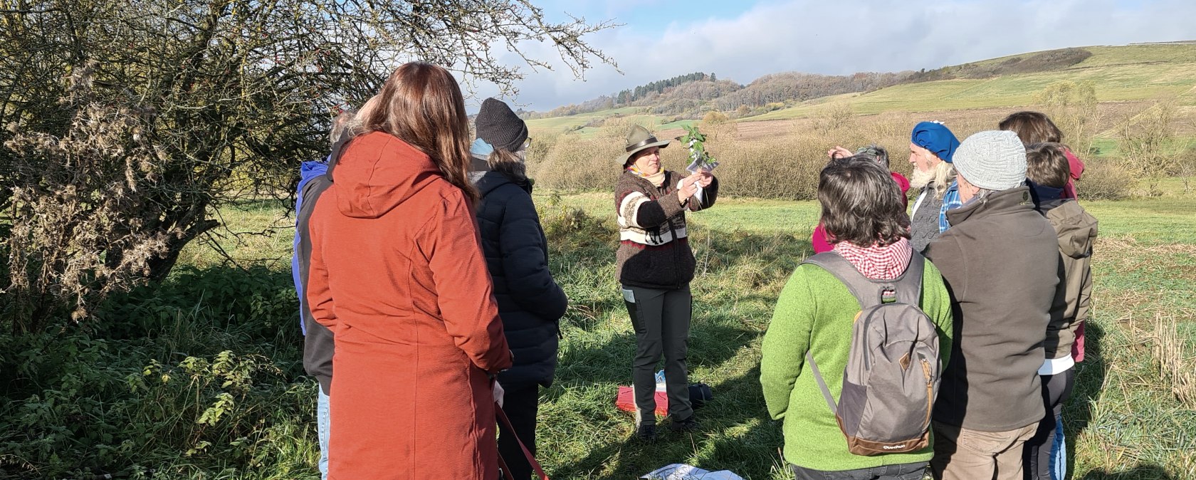 Bei einer Exkursion der Vulkaneifel Akademie, © Natur- und Geopark Vulkaneifel