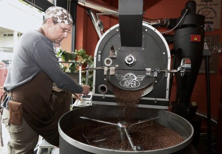 Dauner Kaffeerösterei Röstemaschine, © Marke Eifel