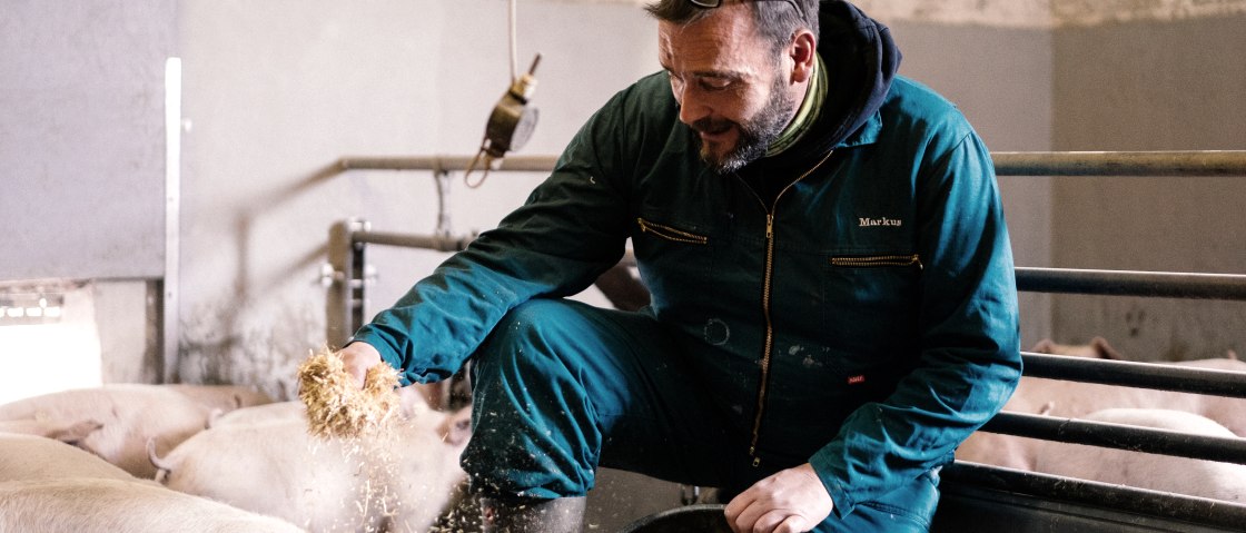 Landwirt Markus Zimmermann , © Lars May