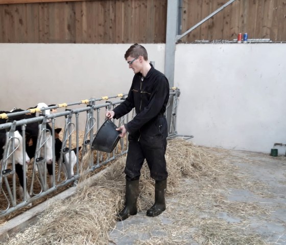 Praktikum im Landwirtschaftsbetrieb, © Technisches Institut, R. Reusch