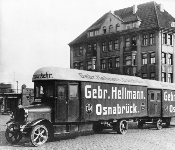 Erste LKW's bei Hellmann Worldwide Logistics, © Hellmann Worldwide Logistics 