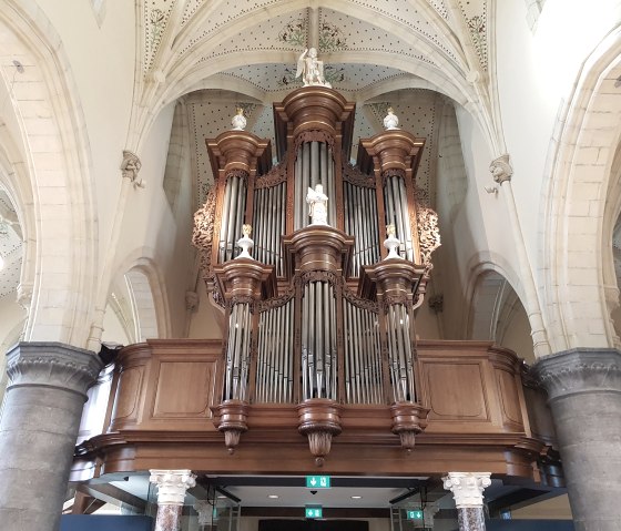 Die Orgel in der Kirche Sint Michiel in Bree, © Orgelbau Schumacher