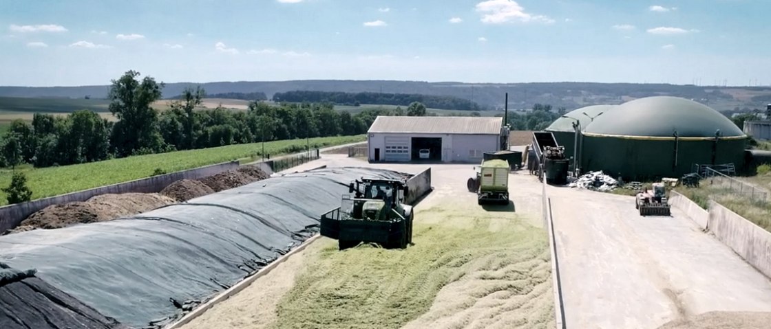 Biogas-Anlage, © Imagevideo &quot;Wie aus Gülle Heizenergie wird&quot; - Biogaspartner Bitburg