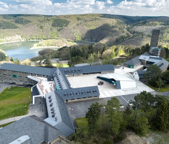 Das Forum mit den beiden Dauerausstellungen, © Vogelsang IP