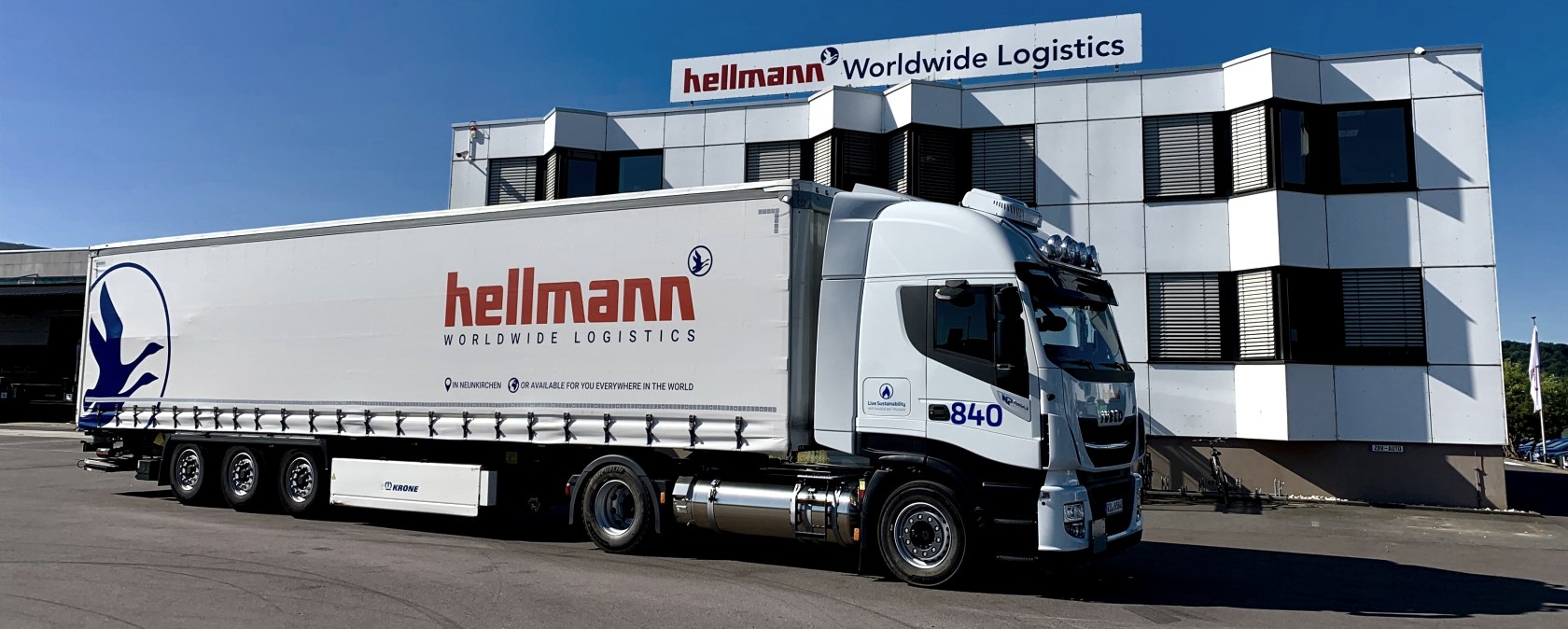 Hellmann Worldwide Logistics hat zwei Standorte in der Eifel: Polch und Wittlich, © Hellmann Worldwide Logistics 