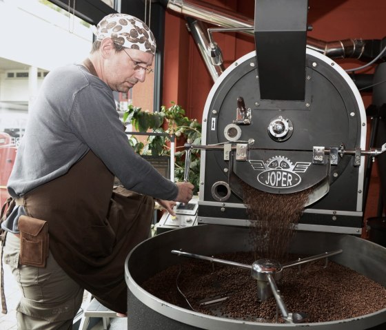 Dauner Kaffeerösterei Röstemaschine, © Marke Eifel