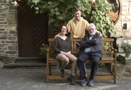 Ruth, Emil und Guido Breuer, © Historische Senfmühle Monschau