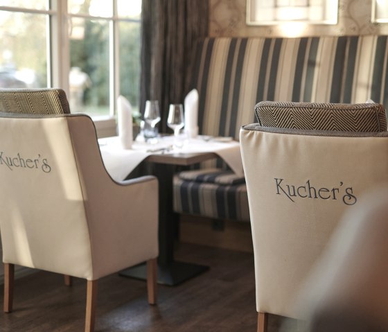 Ein Blick in das Gourmet-Restaurant, © Kucher's Landhotel