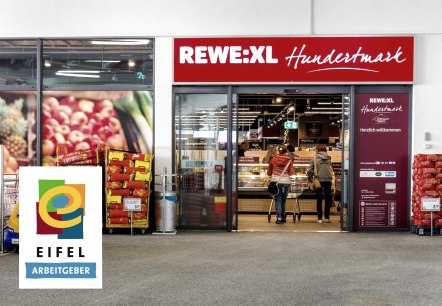 REWE-CENTER Hundertmark - Eingang, © REWE-CENTER Hundertmark 