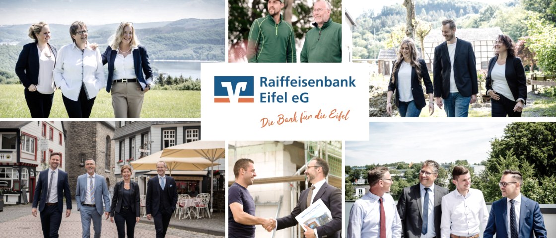 Das Geldinstitut hat ein vielfältiges Angebot, © Raiffeisenbank Eifel eG