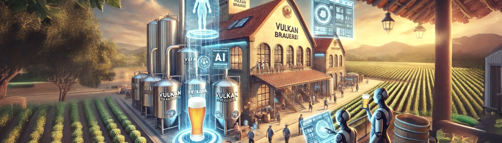 Vulkanbrauerei Digitalisierung, © Vulkan Brauerei