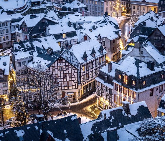 Monschau im Winter, © Eifel Tourismus/Dominik Ketz