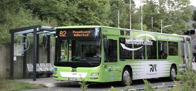 Nationalpark-Shuttle, © Regionalverkehr Köln