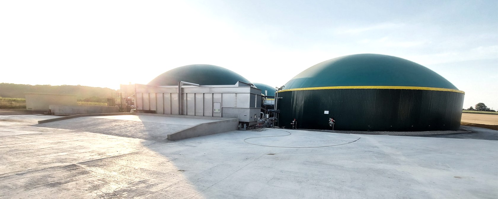 Biogasanlage in Betrieb, © Ökobit GmbH