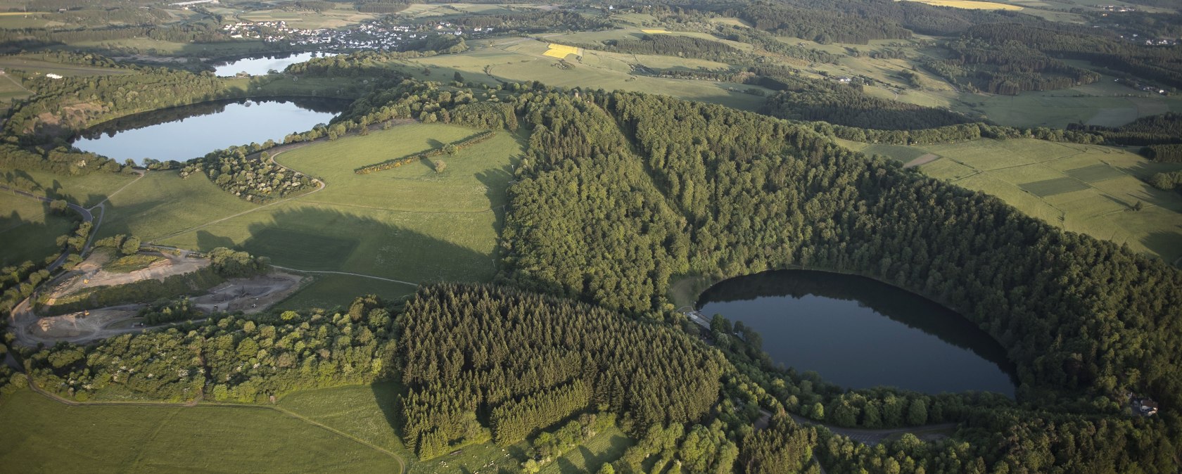 Die Maare im Geopark, © Natur- und Geopark Vulkaneifel