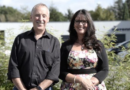 Myrenne GmbH - Die Geschäftsführer Evelyn Myrenne &amp; Karl-Heinz Backes, © Eifel Tourismus