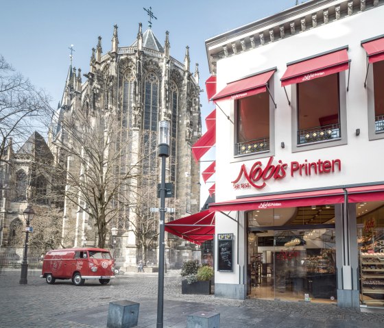 Eine Bäckereifiliale in Aachen, © Nobis Printen