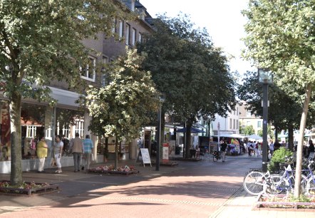 Jülich Fußgängerzone, © Stadt Jülich