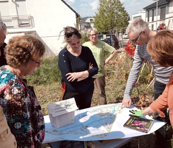 Gemeinsam werden die Gartenflächen geplant, © PrymPark-Quartiersgesellschaft