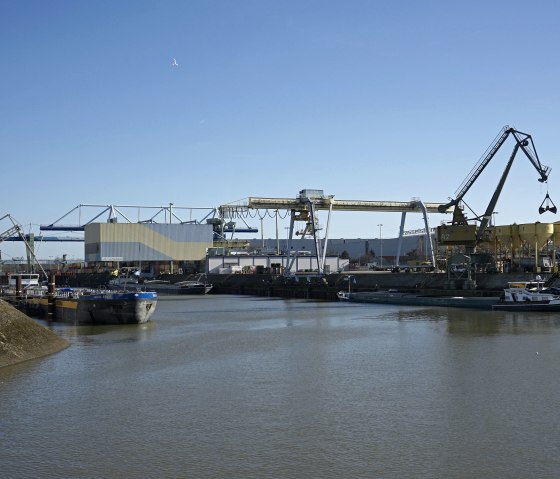 Der Hafen Andernach, © Stadtwerke Andernach