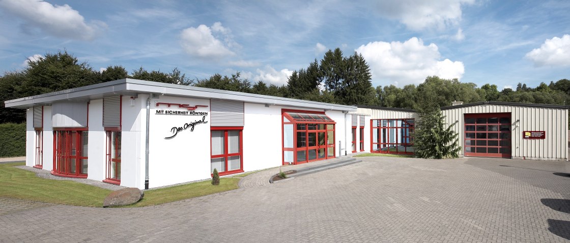 Außenansicht des Firmensitzes, © MSR Röntgenraumtechnische Systeme GmbH  