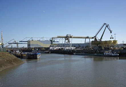 Der Hafen Andernach, © Stadtwerke Andernach