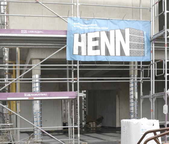Rudi Henn Bauunternehmung baut für die Handwerkskammer Aachen., © Eifel Tourismus/Petra Grebe
