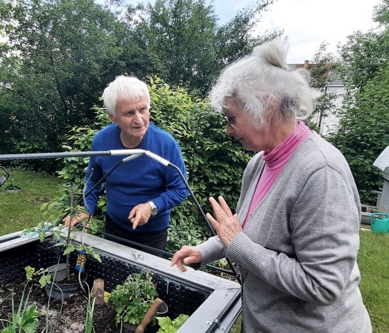 Gärtnern Herr und Frau Walter