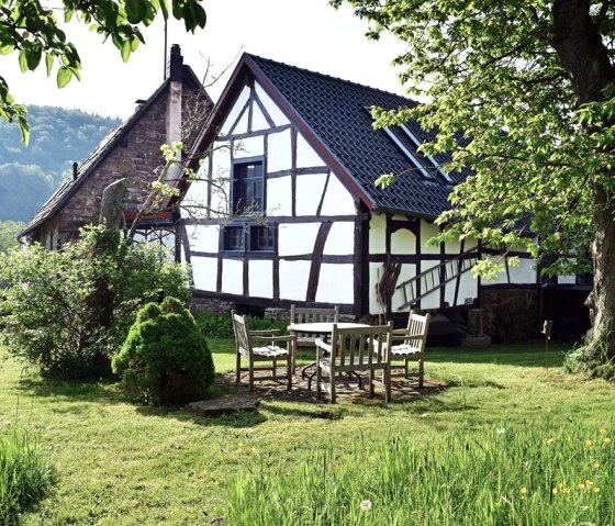 Blick in den Garten vom Landhaus am Aremberg, © Pannhausen