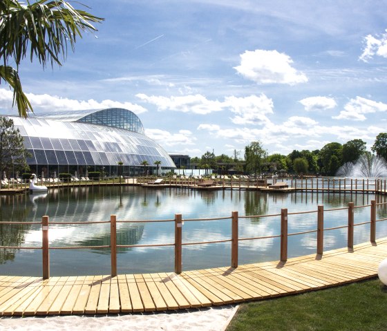 Der Außenbereich, © Therme Euskirchen