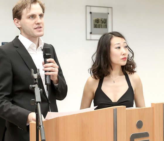 Florian Koltun und Xin Wang, © Konzertdirektion Koltun gUG